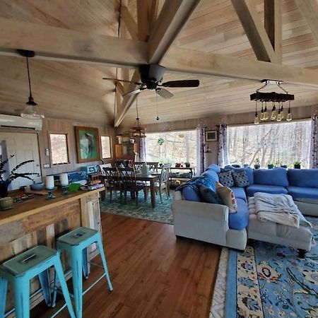 Treehouse Cathedral In Blue Ridge Mountains, Nc Villa Burnsville Екстериор снимка