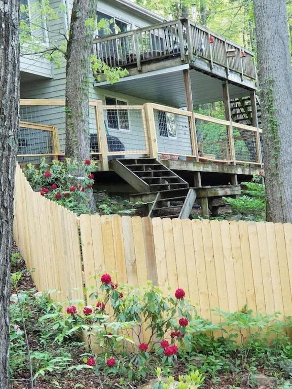 Treehouse Cathedral In Blue Ridge Mountains, Nc Villa Burnsville Екстериор снимка