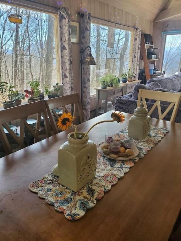 Treehouse Cathedral In Blue Ridge Mountains, Nc Villa Burnsville Екстериор снимка